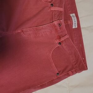 LOFT Coral Slim Pocket Pants